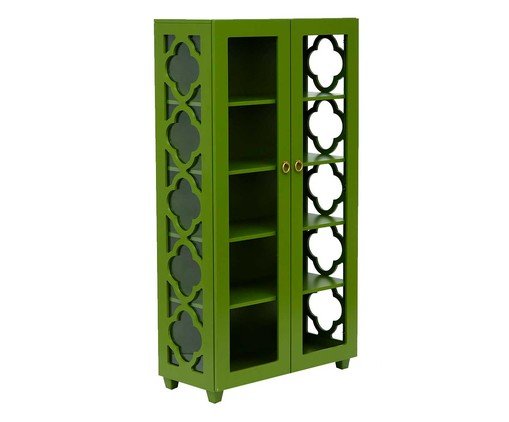 Cristaleira Portal Olivedrab - Verde Musgo