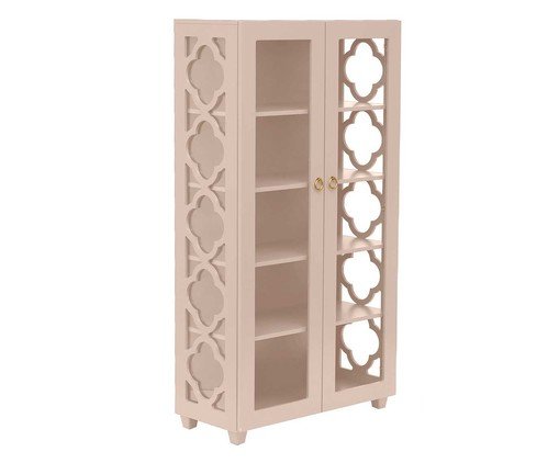 Cristaleira Portal Burlywood - Taupe
