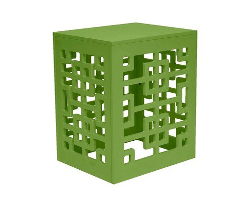 Mesa Lateral Art Olivedrab - Verde Musgo