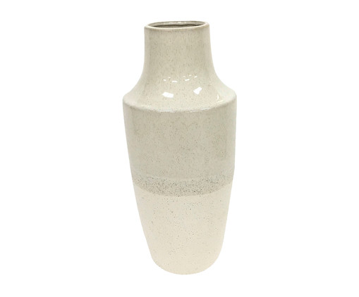 Vaso em Cerâmica Kestel - Bege