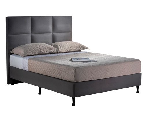 Cama Milão - Cinza