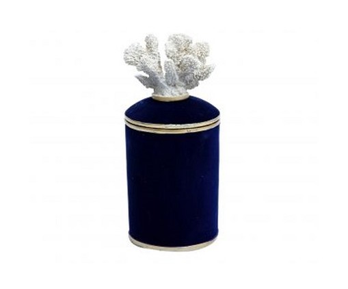 Caixa Decorativa Corallo - Azul