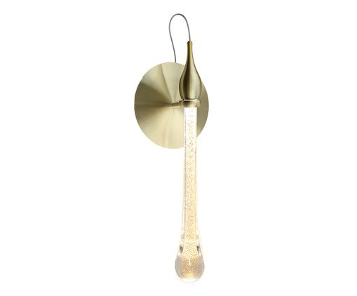 Arandela em Led 2W Gota Dourado - Bivolt