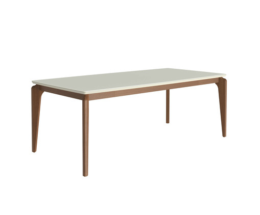 Mesa de Jantar Retangular Lau - Off White