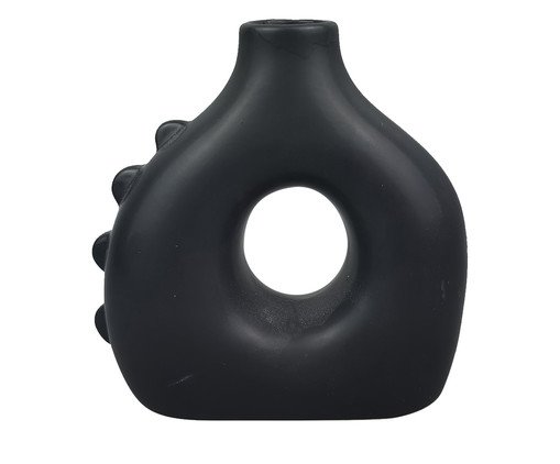 Vaso em Cerâmica Latischa - Preto