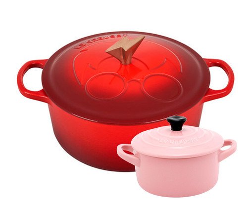 Kit Panela Redonda Harry Potter Cerise e Mini Cocotte