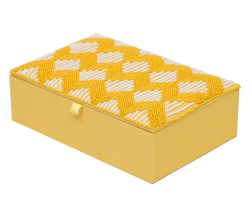 Caixa Decorativa Gelb - Amarelo
