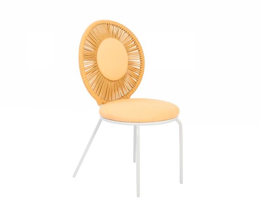 Cadeira Lola - Amarelo Ouro