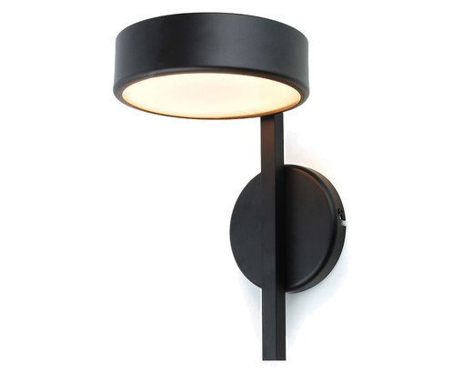 Arandela de Led 8W Carissa Preto - Bivolt
