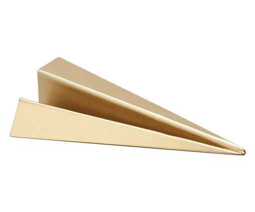 Adorno em Ferro Paper Plane - Dourado