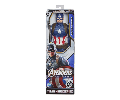 Boneco Marvel: Capitão América - Titan Hero