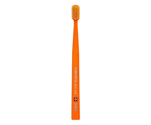 Escova Dental Ultra Macia Curaprox Laranja e Amarela