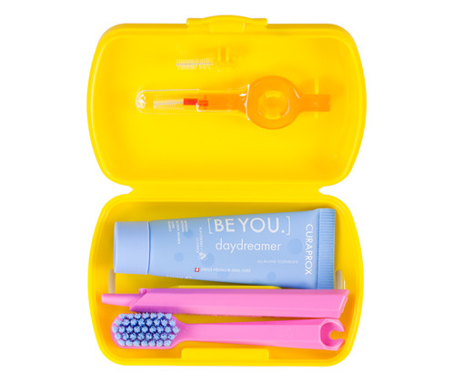 Kit para Viagem Interdental Curaprox - Cores Sortidas