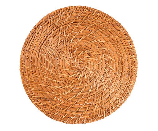 Sousplat em Bambu Solid - Natural