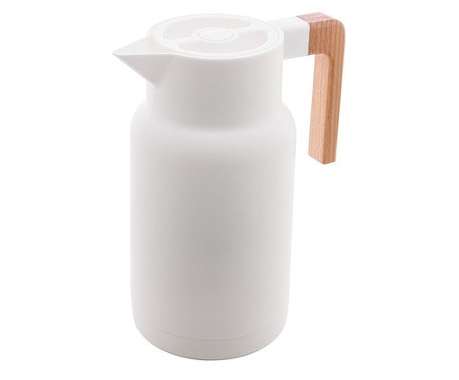 Garrafa Térmica Organic Branca