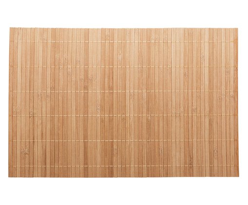 Lugar Americano Bambu Marrom