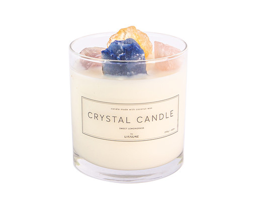 Vela Crystal Candle - 210G