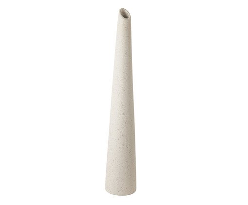 Vaso em Cerâmica Bastet II - Off White