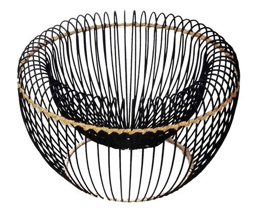 Fruteira de Mesa em Metal Toulun - Preta