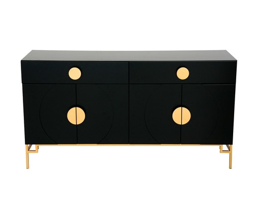 Buffet Duo Cerchio D'Oro - Preto