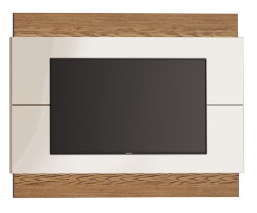 Painel Classic Ray - Off-White e Freijó