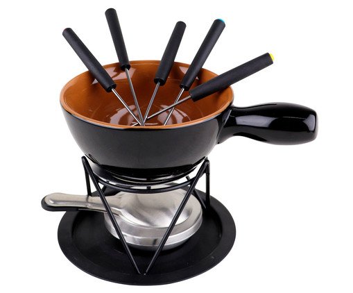Jogo Aparelho de Fondue Inkaruka Preto