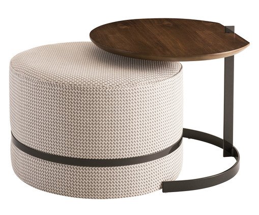 Jogo de Pufe e Mesa de Centro Abraccio Divine