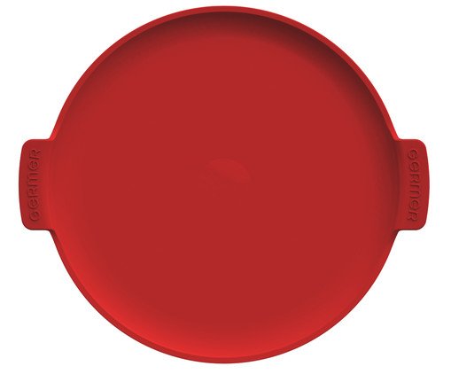 Forma de Pizza em Porcelana Nori Vermelha