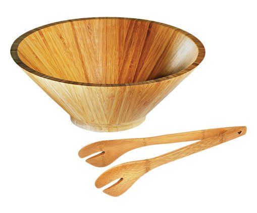 Jogo para Salada em Bambu Pequim Few