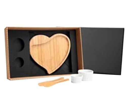 Jogo para Petisco em Bambu Wine
