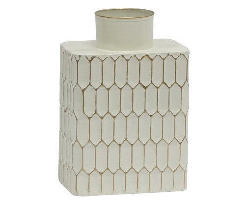 Vaso Dorthy Branco