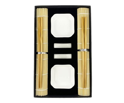 Jogo para Comida Japonesa Branco