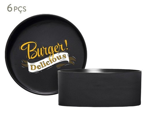 Jogo de Bowls Hamburguer