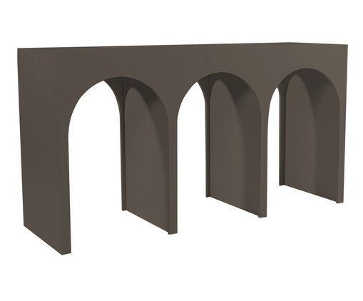 Aparador Arcos Cinza Fosco Aparador Arcos Cinza Fosco