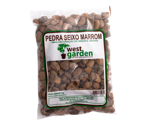 Pedra West Garden Seixo Marrom