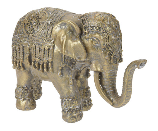 Adorno Elefante Indiano Dourado