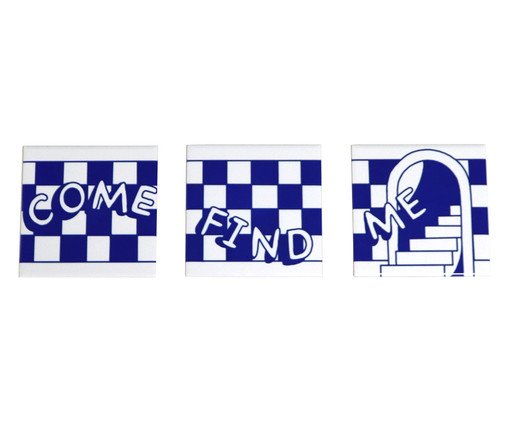 Jogo Azulejos Portalzinho Branco