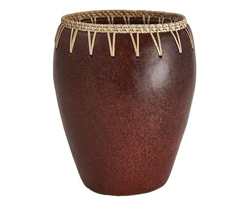 Vaso Sarsuri Marrom