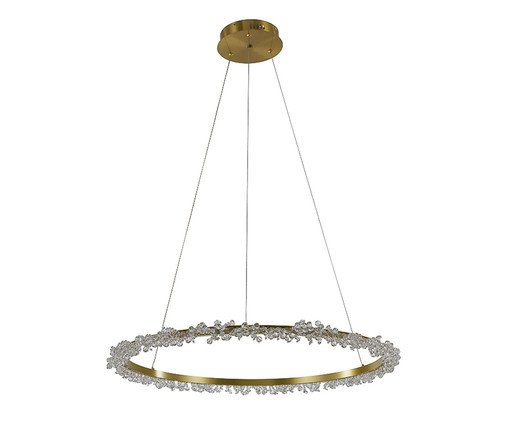 Pendente em Led 37W Aster Dourado