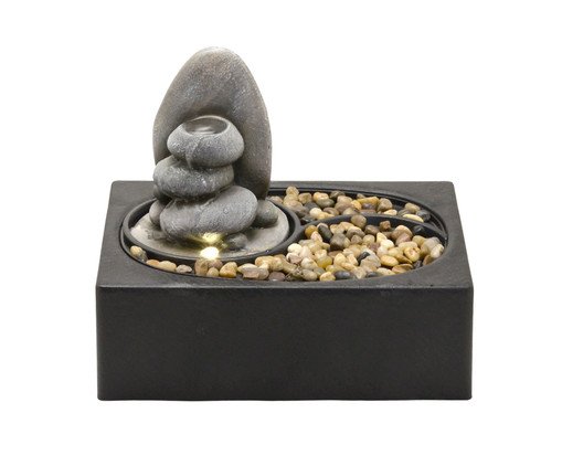 Fonte Decorativa Três Pedras Branco