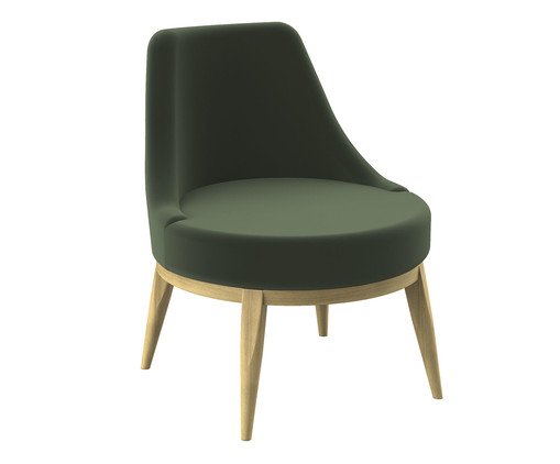 Poltrona Olívia Verde Musgo