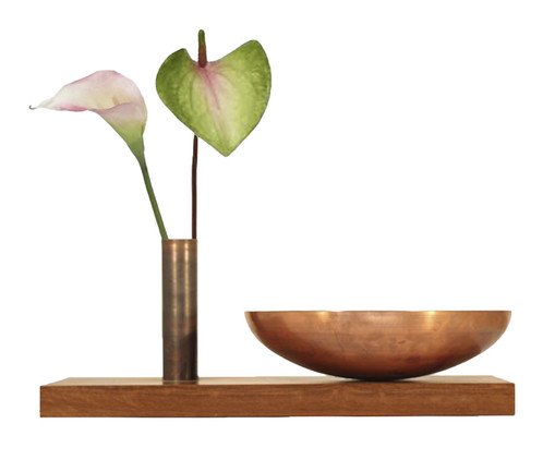 Fruteira Utopia em Cobre - 60X23cm
