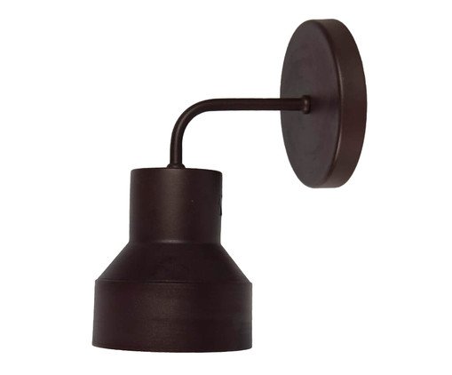 Arandela Elizabeth Fixa Marrom Corten