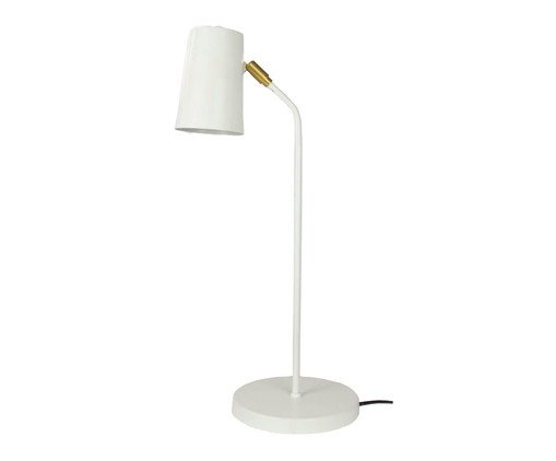 Luminária de Mesa Clara Branca