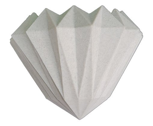 Vaso com Imã Diamante Branco - Hometeka