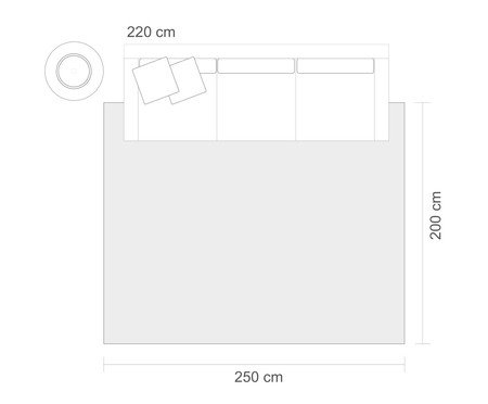 Tapete em Sisal com Dobra Virada Amazonas - Fd | Westwing