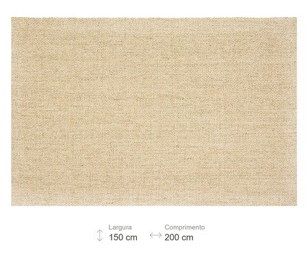 Tapete em Sisal com Dobra Virada Panamá - Ge | Westwing