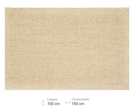 Tapete em Sisal com Dobra Virada Panamá - Ge | Westwing