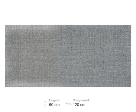 Tapete em Sisal com Dobra Virada Boucle - C18 | Westwing