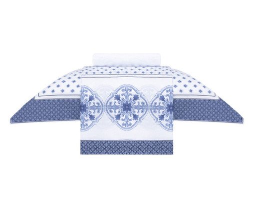 Jogo de Lençol Sant Anna Percalle 180 Fios, multicolor | WestwingNow